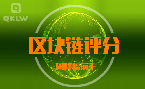 09-10发布:区块链网评分降幅周榜