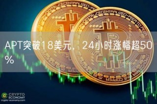 APT突破18美元，24小时涨幅超50%